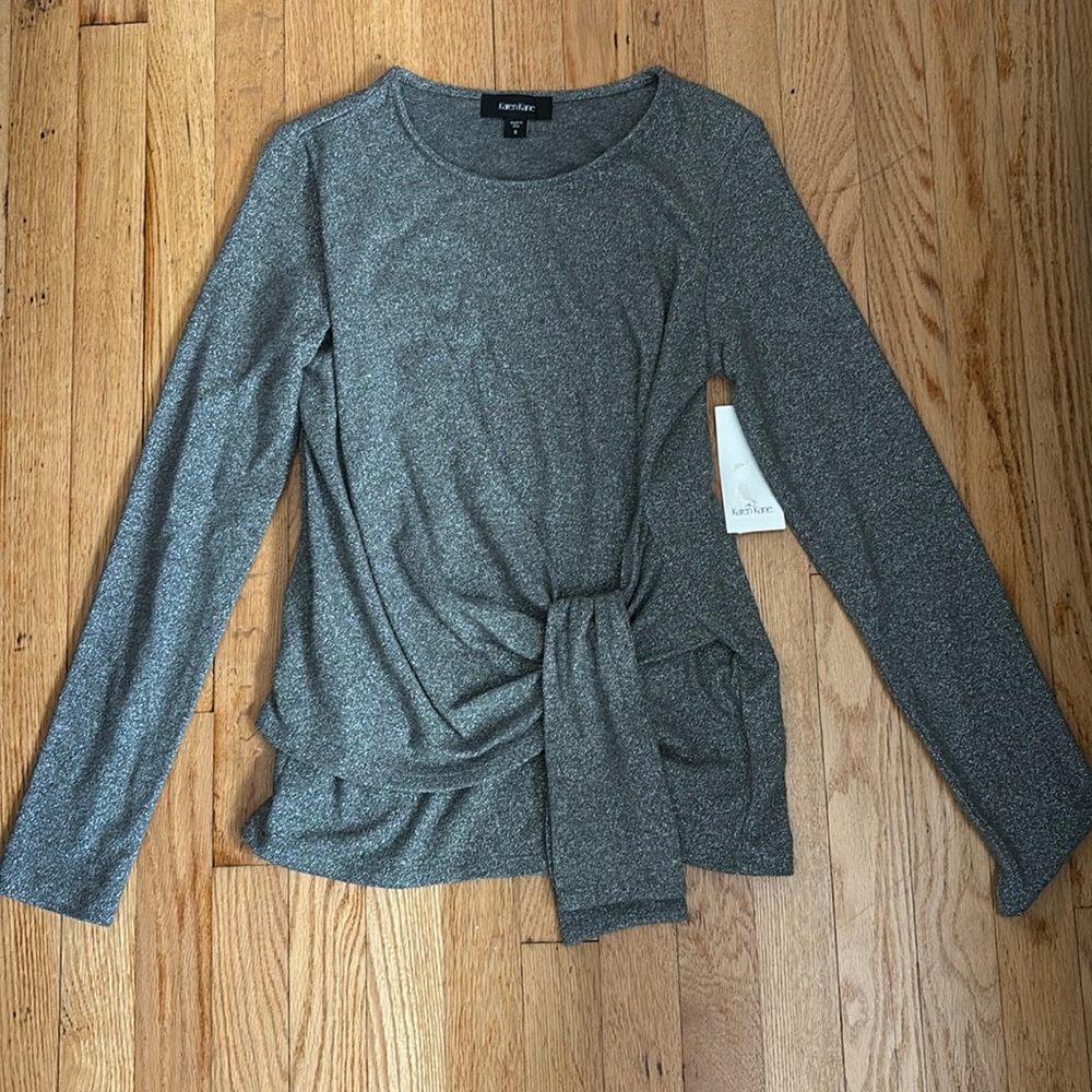 NWT Women’s Karen Kane glitter Sweater long sleeve